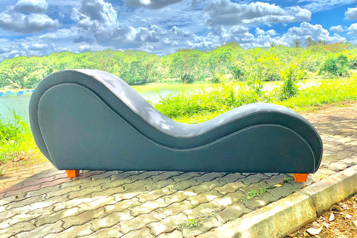 Tantra Sofa - Kama Sutra couples furniture, front view